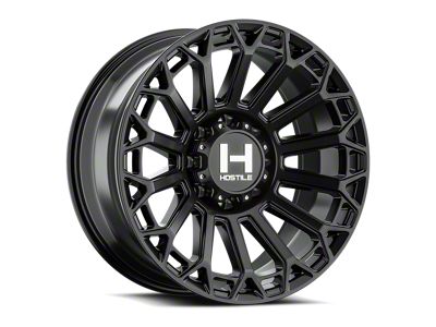 Hostile Warrior Asphalt 8-Lug Wheel; 20x9; 12mm Offset (11-14 Sierra 3500 HD SRW)