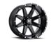 Hostile Alpha Asphalt 6-Lug Wheel; 20x9; 12mm Offset (07-13 Silverado 1500)