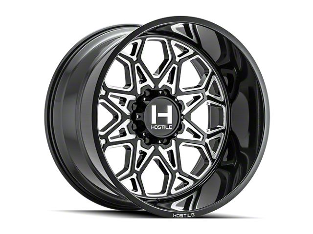 Hostile Anvil Blade Cut 6-Lug Wheel; 22x12; -44mm Offset (07-13 Silverado 1500)