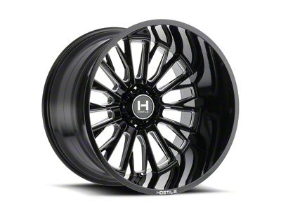 Hostile Fury Blade Cut 6-Lug Wheel; 24x14; -76mm Offset (07-13 Silverado 1500)