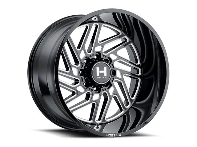 Hostile Jigsaw Blade Cut 6-Lug Wheel; 22x14; -76mm Offset (07-13 Silverado 1500)