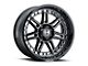 Hostile Lunatic Blade Cut 6-Lug Wheel; 20x10; -19mm Offset (07-13 Silverado 1500)