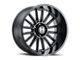 Hostile Predator Asphalt 6-Lug Wheel; 20x9; 12mm Offset (07-13 Silverado 1500)