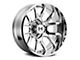 Hostile Rage Armor Plated 6-Lug Wheel; 20x9; 12mm Offset (07-13 Silverado 1500)