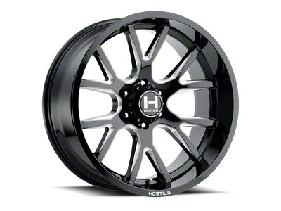 Hostile Rage Blade Cut 6-Lug Wheel; 20x9; 0mm Offset (07-13 Silverado 1500)