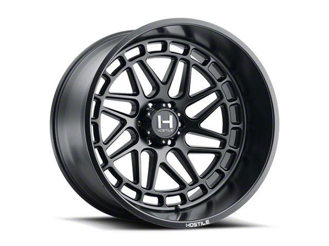 Hostile Reaper Asphalt 6-Lug Wheel; 20x9; 12mm Offset (07-13 Silverado 1500)