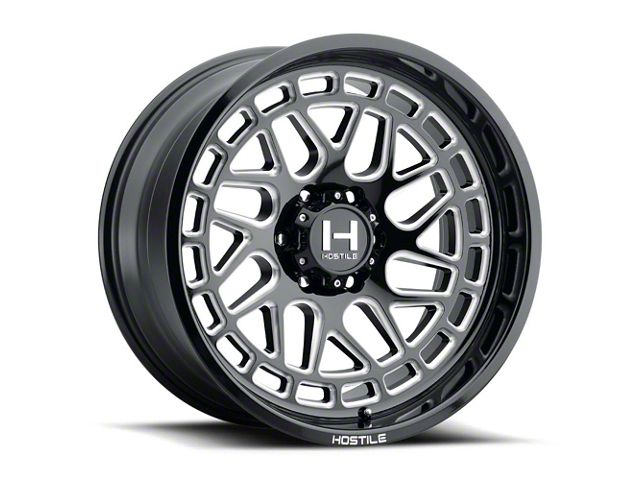 Hostile Reaper Blade Cut 6-Lug Wheel; 24x14; -76mm Offset (07-13 Silverado 1500)