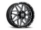 Hostile Sprocket Blade Cut 6-Lug Wheel; 22x12; -44mm Offset (07-13 Silverado 1500)