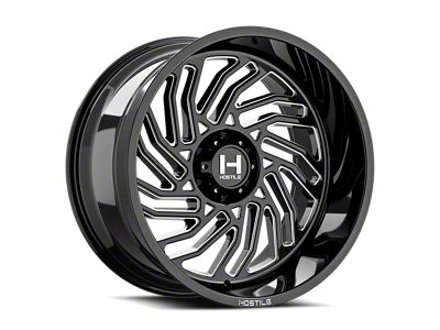 Hostile Twister Blade Cut 6-Lug Wheel; 20x9; 0mm Offset (07-13 Silverado 1500)