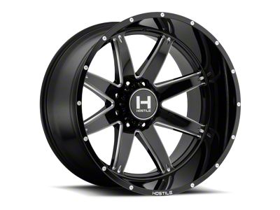 Hostile Alpha Blade Cut 8-Lug Wheel; 22x12; -44mm Offset (11-14 Silverado 2500 HD)