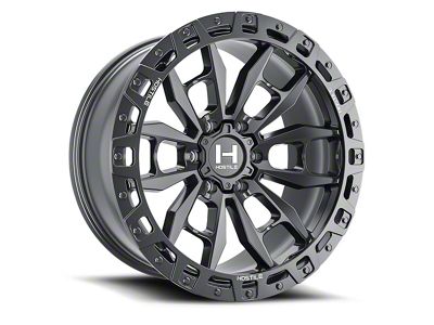 Hostile Crandon Asphalt 8-Lug Wheel; 18x9; 12mm Offset (11-14 Silverado 2500 HD)