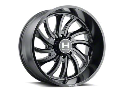 Hostile Demon Asphalt 8-Lug Wheel; 20x12; -44mm Offset (11-14 Silverado 2500 HD)