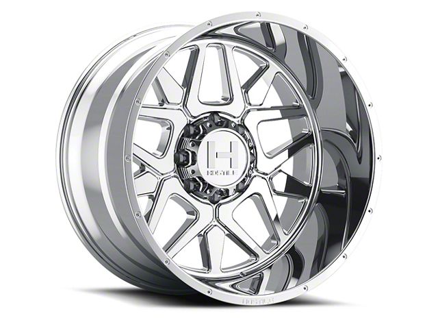 Hostile Diablo Armor Plated 8-Lug Wheel; 20x12; -44mm Offset (11-14 Silverado 2500 HD)