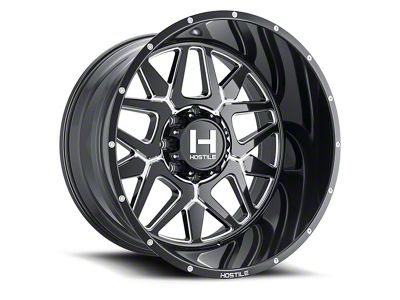 Hostile Diablo Blade Cut 8-Lug Wheel; 20x9; 12mm Offset (11-14 Silverado 2500 HD)