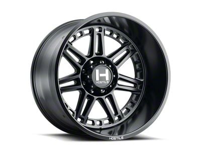 Hostile Lunatic Asphalt 8-Lug Wheel; 20x12; -44mm Offset (11-14 Silverado 2500 HD)