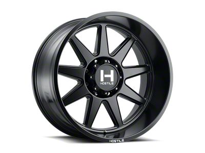 Hostile Omega Asphalt 8-Lug Wheel; 20x12; -44mm Offset (11-14 Silverado 2500 HD)