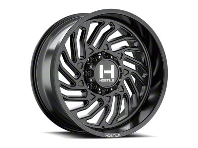 Hostile Twister Asphalt 8-Lug Wheel; 20x12; -44mm Offset (11-14 Silverado 2500 HD)