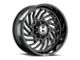 Hostile Twister Asphalt 8-Lug Wheel; 20x9; 0mm Offset (11-14 Silverado 2500 HD)