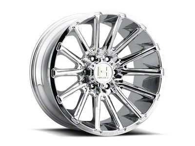 Hostile Typhoon Armor Plated 8-Lug Wheel; 20x10; -19mm Offset (11-14 Silverado 2500 HD)