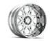 Hostile Anvil Armor Plated 8-Lug Wheel; 22x10; -25mm Offset (11-14 Silverado 3500 HD SRW)