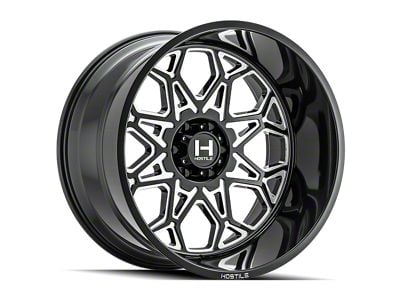 Hostile Anvil Blade Cut 8-Lug Wheel; 20x9; 0mm Offset (11-14 Silverado 3500 HD SRW)