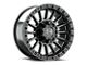 Hostile Battle Asphalt 8-Lug Wheel; 18x9; 12mm Offset (11-14 Silverado 3500 HD SRW)