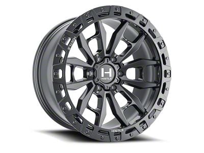 Hostile Crandon Asphalt 8-Lug Wheel; 18x9; 12mm Offset (11-14 Silverado 3500 HD SRW)