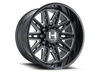 Hostile Maniac Blade Cut 8-Lug Wheel; 20x10; -19mm Offset (11-14 Silverado 3500 HD SRW)