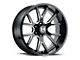 Hostile Rage Blade Cut 8-Lug Wheel; 20x9; 0mm Offset (11-14 Silverado 3500 HD SRW)