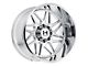 Hostile Sprocket Armor Plated 8-Lug Wheel; 20x9; 10mm Offset (11-14 Silverado 3500 HD SRW)