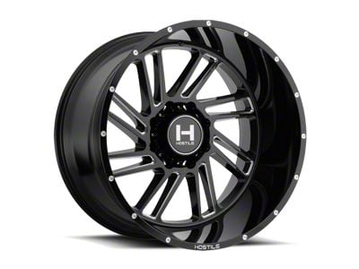 Hostile Stryker Blade Cut 8-Lug Wheel; 20x12; -44mm Offset (11-14 Silverado 3500 HD SRW)