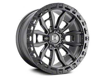 Hostile Crandon Asphalt 6-Lug Wheel; 20x9; 1mm Offset (07-14 Tahoe)