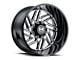 Hostile Jigsaw Blade Cut 6-Lug Wheel; 24x12; -44mm Offset (07-14 Tahoe)