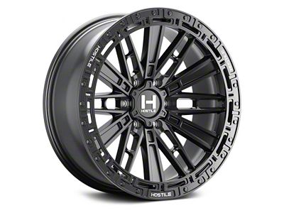 Hostile Mojave Asphalt 6-Lug Wheel; 20x9; 1mm Offset (07-14 Tahoe)