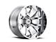 Hostile Rage Armor Plated 6-Lug Wheel; 22x10; -25mm Offset (07-14 Tahoe)