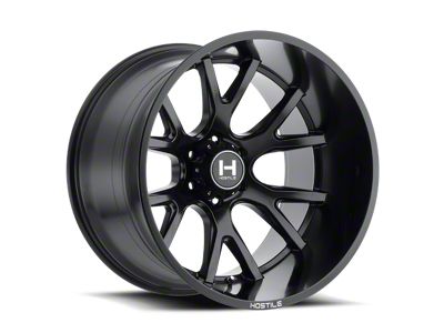 Hostile Rage Asphalt 6-Lug Wheel; 20x9; 0mm Offset (07-14 Tahoe)