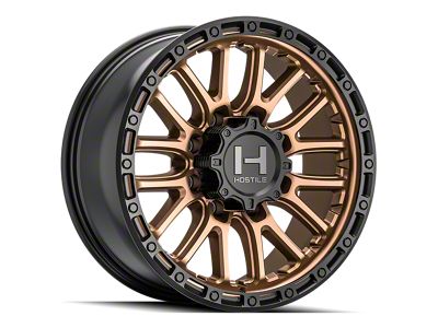 Hostile Ridgecrest Bronze 6-Lug Wheel; 17x9; -12mm Offset (07-14 Tahoe)