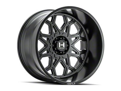 Hostile Anvil Asphalt 6-Lug Wheel; 24x12; -44mm Offset (07-14 Yukon)