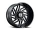 Hostile Jigsaw Asphalt 6-Lug Wheel; 22x12; -44mm Offset (07-14 Yukon)