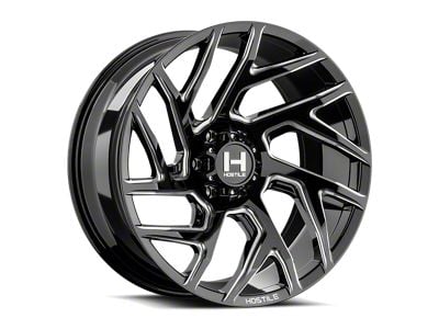 Hostile Vortex Blade Cut 6-Lug Wheel; 20x9; 12mm Offset (07-14 Yukon)