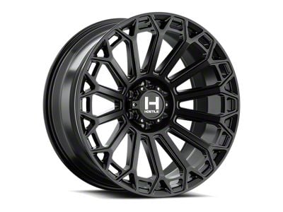 Hostile Warrior Asphalt 6-Lug Wheel; 20x9; 12mm Offset (07-14 Yukon)