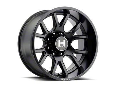 Hostile Rage Asphalt 8-Lug Wheel; 24x14; -76mm Offset (08-10 F-250 Super Duty)