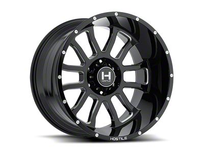 Hostile Gauntlet Blade Cut 6-Lug Wheel; 20x9; 10mm Offset (09-14 F-150)