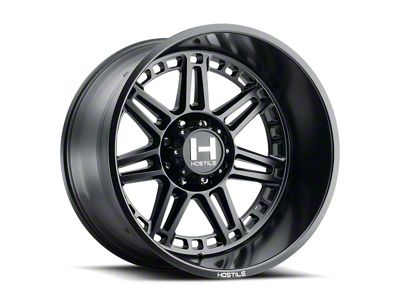 Hostile Lunatic Asphalt 5-Lug Wheel; 20x10; -19mm Offset (09-18 RAM 1500)