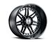 Hostile Lunatic Asphalt 5-Lug Wheel; 20x10; -19mm Offset (09-18 RAM 1500)