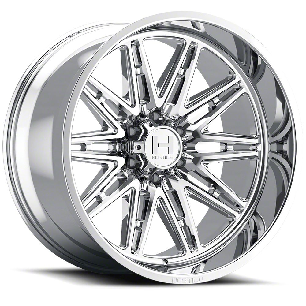 Hostile Ram 1500 Maniac Armor Plated 5-lug Wheel; 20x12; -44mm Offset 