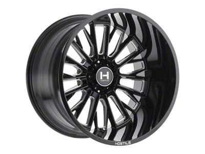 Hostile Fury Blade Cut 8-Lug Wheel; 22x12; -44mm Offset (10-18 RAM 2500)