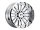 Hostile Predator Armor Plated 8-Lug Wheel; 20x9; 12mm Offset (10-18 RAM 2500)