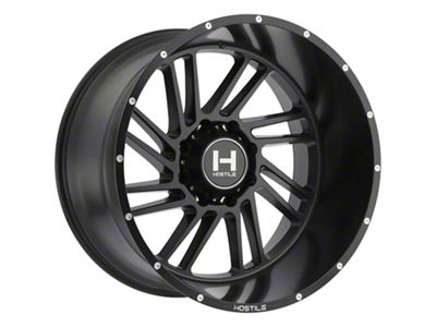 Hostile Stryker Asphalt 8-Lug Wheel; 20x9; 0mm Offset (10-18 RAM 2500)