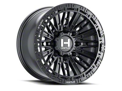 Hostile Mojave Asphalt 8-Lug Wheel; 20x9; 12mm Offset (10-18 RAM 3500 SRW)